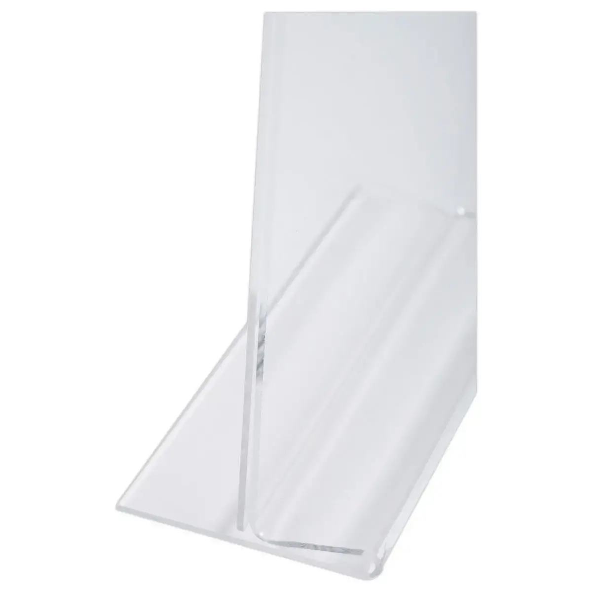 T-vormige rechte display transparant -A4-formaat 