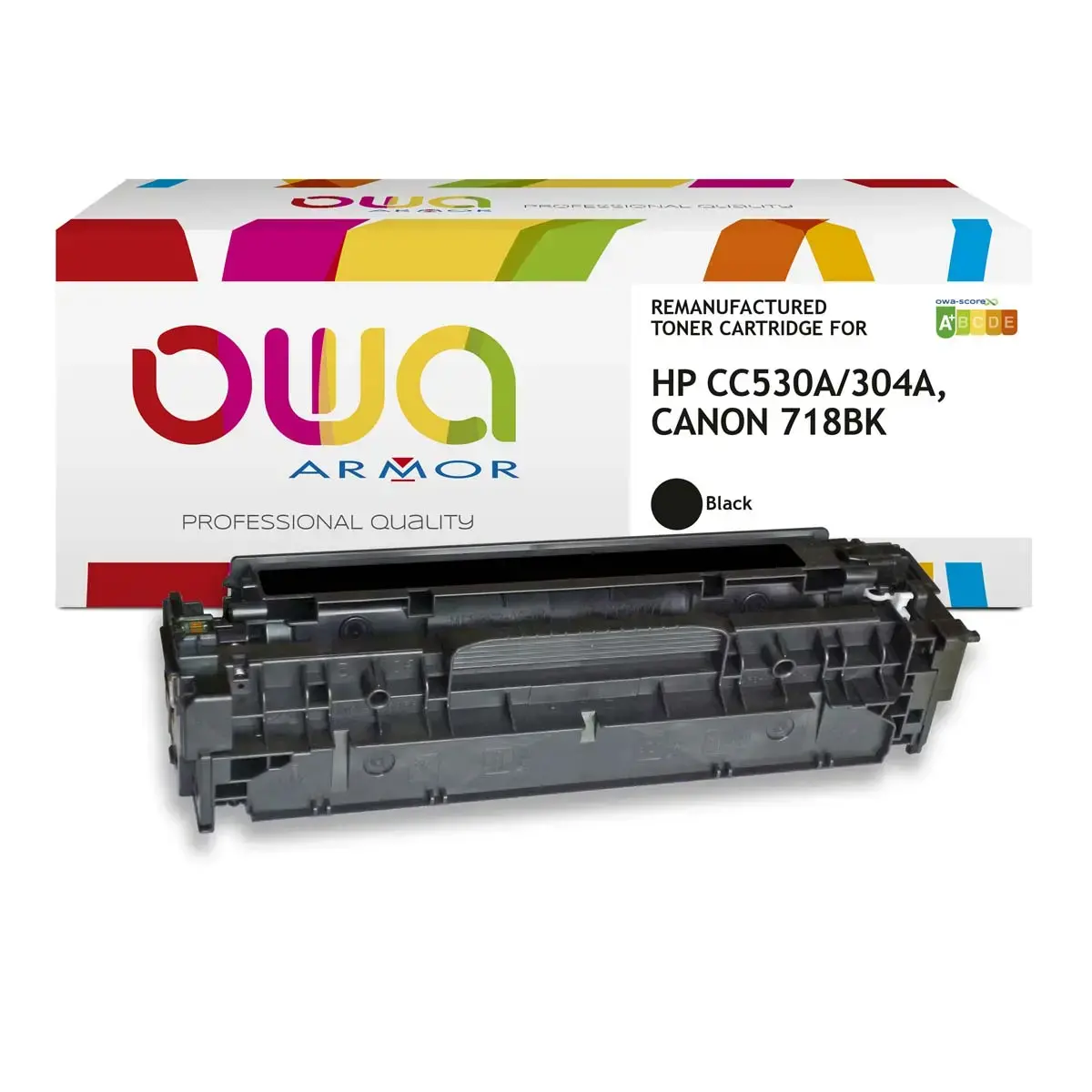 Lasercartridge HP 304A Zwart CC530A ARMOR compatibel