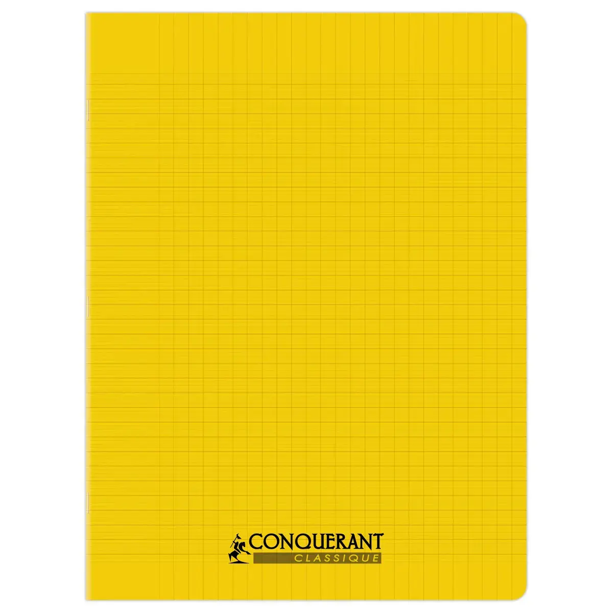 Polypropyleen schrift, genaaid, 96 pagina's SEYES 240x320 90g geel 