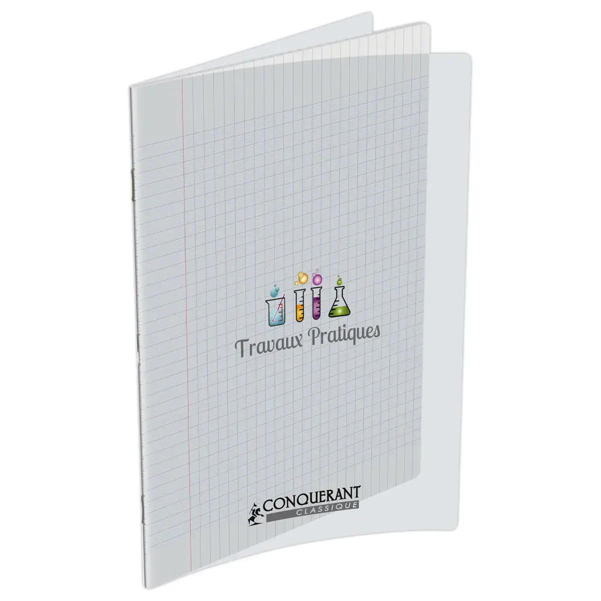 10 Schrift voor praktische oefeningen - genaaid - 96 pagina's - 1 pagina SEYES / 1 pagina effen - set van 10