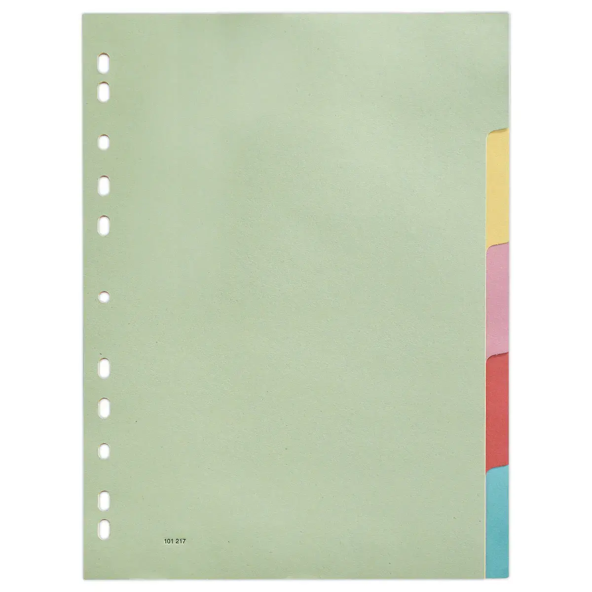 Tabbladen -2,5/10e A4-formaat - 5 tabs