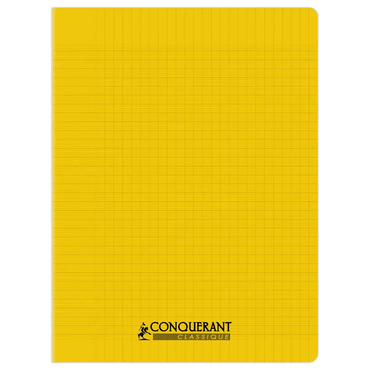Polypropyleen schrift, genaaid, 48 pagina's, SEYES, 240x320 mm, 90g, geel