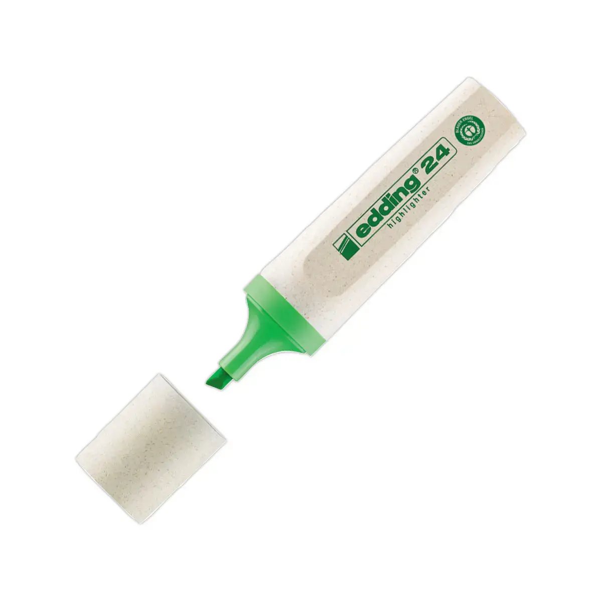 ECOLINE markeerstift E24 - Brede punt - Groen - EDDING