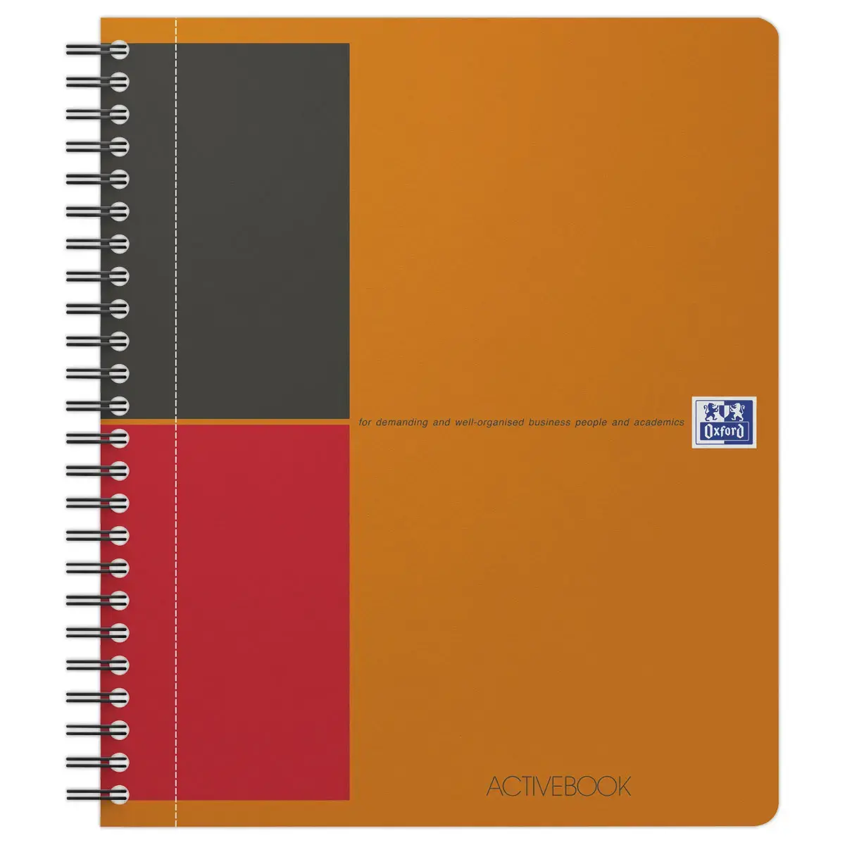 Spiraalschrift Activebook International - A5+ - 160 pagina's - Gelijnd - OXFORD