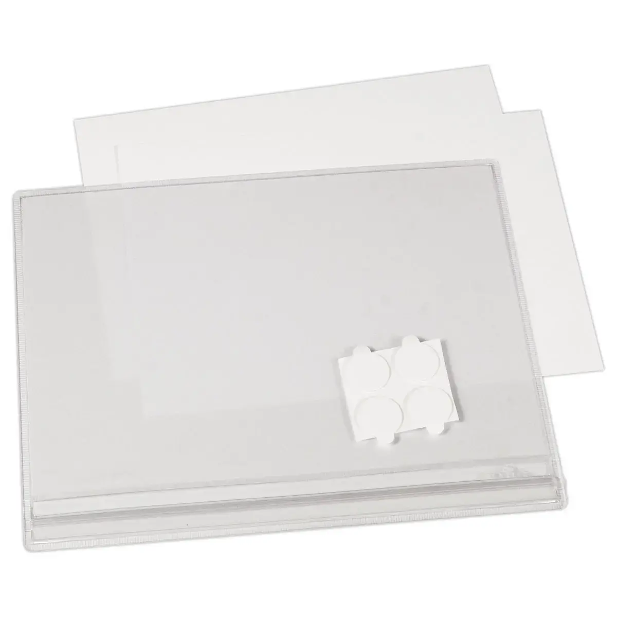 5 waterdichte displayhoezen - A4 - Zelfklevende bevestiging - DURABLE
