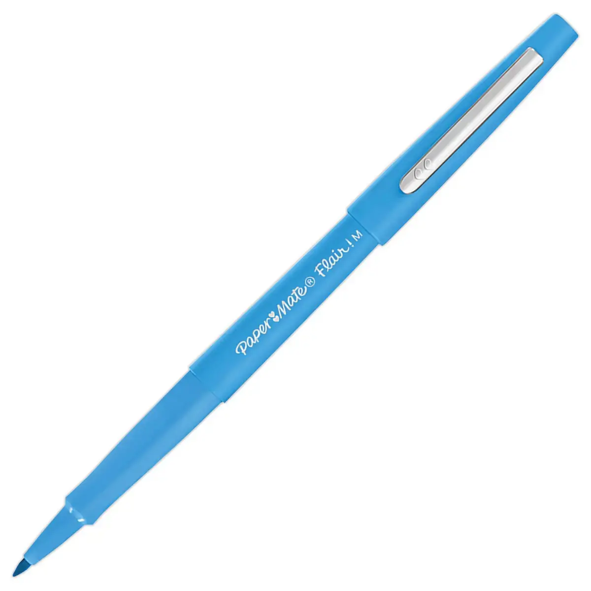 FLAIR viltstift - Medium punt - Turquoise blauw - PAPERMATE