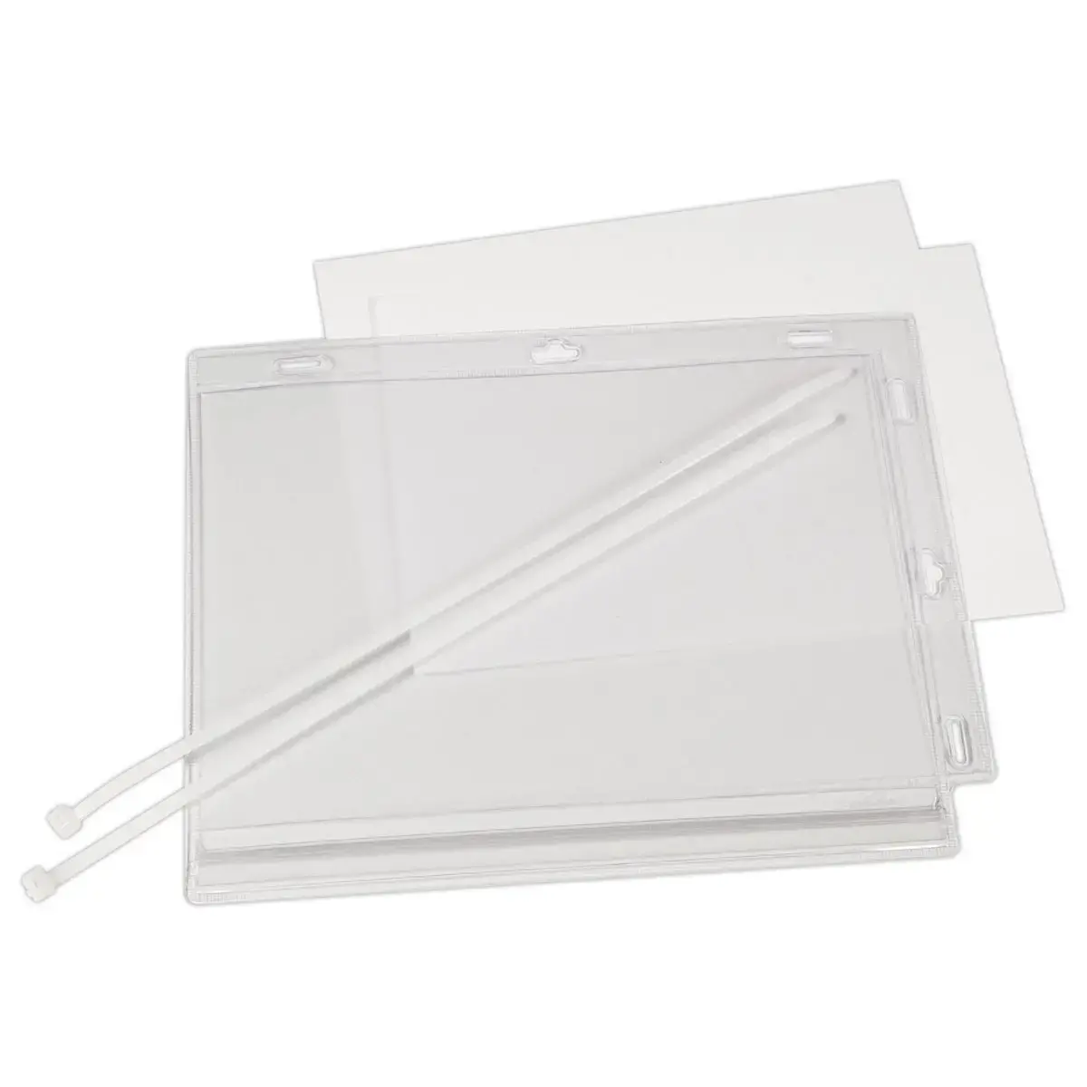 5 Waterdichte displayhoezen - A5 - Kabelbindersluiting - DURABLE