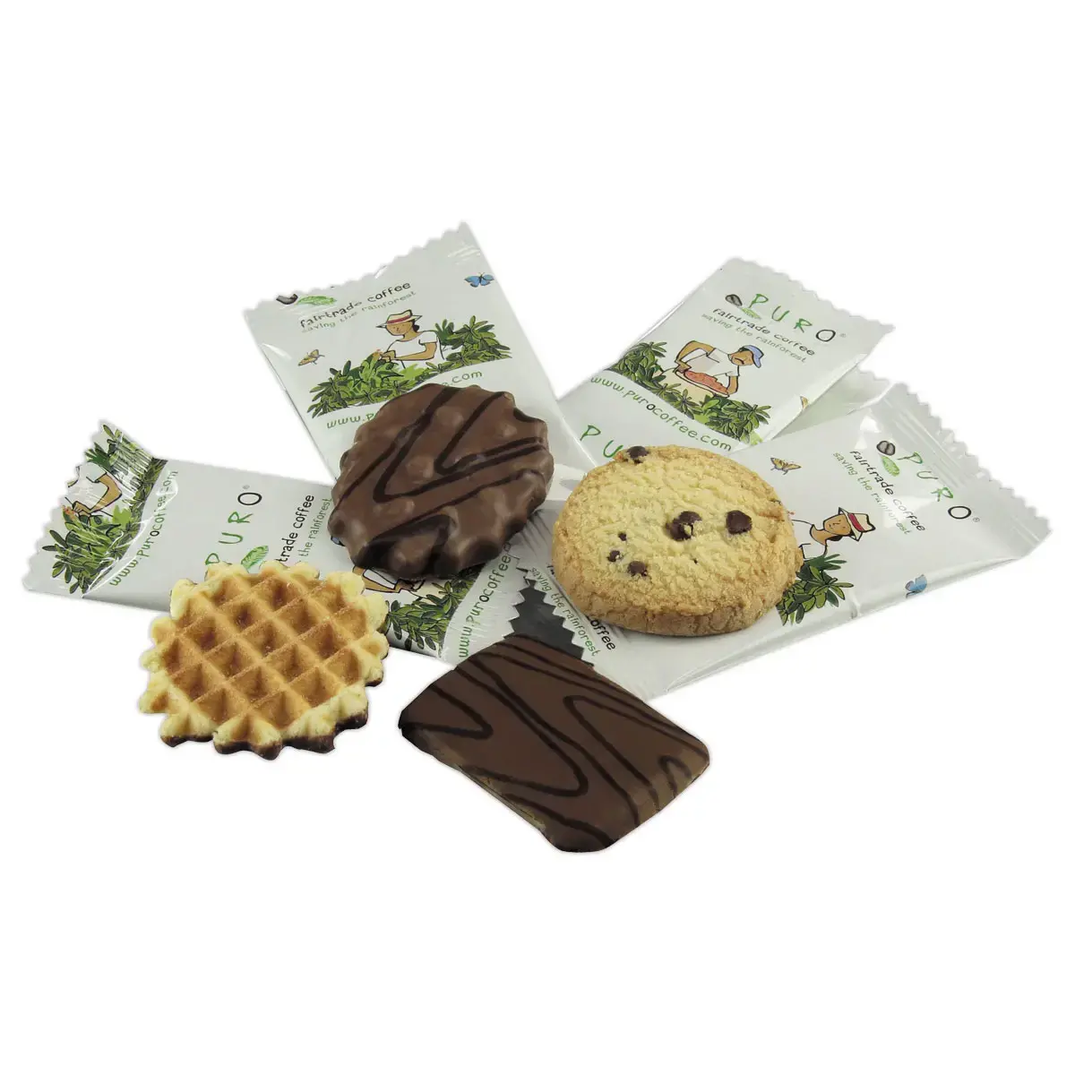 Doos met Buenaventura Mix-koekjes - PURO 