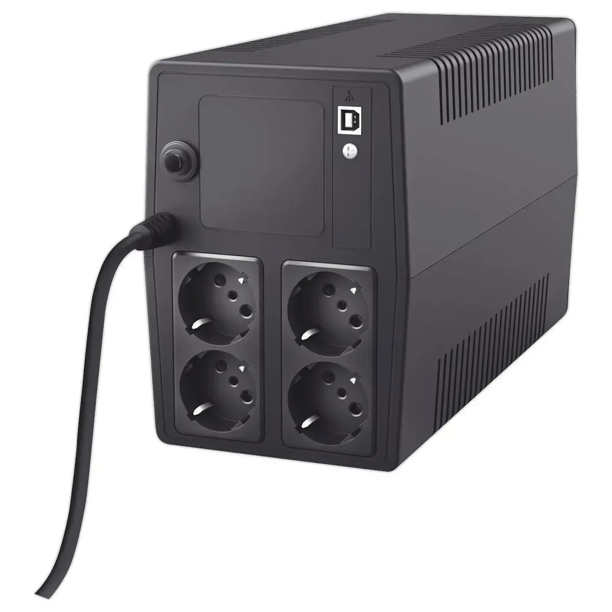 Paxxon omvormer 1000 VA - Zwart 