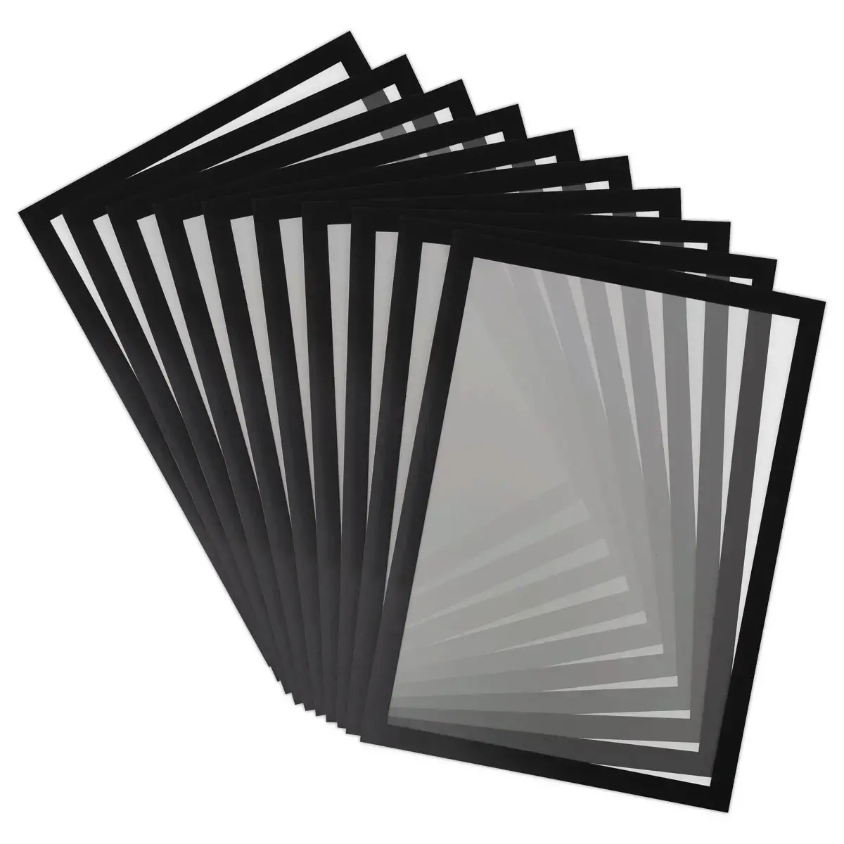 2 Zwart magnetisch A4 Magneto kader - Tarifold