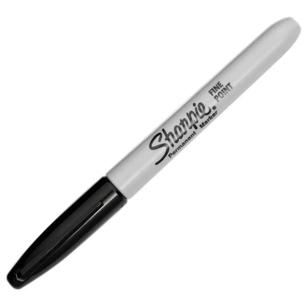 24 Permanente fijne markers - Zwart - SHARPIE