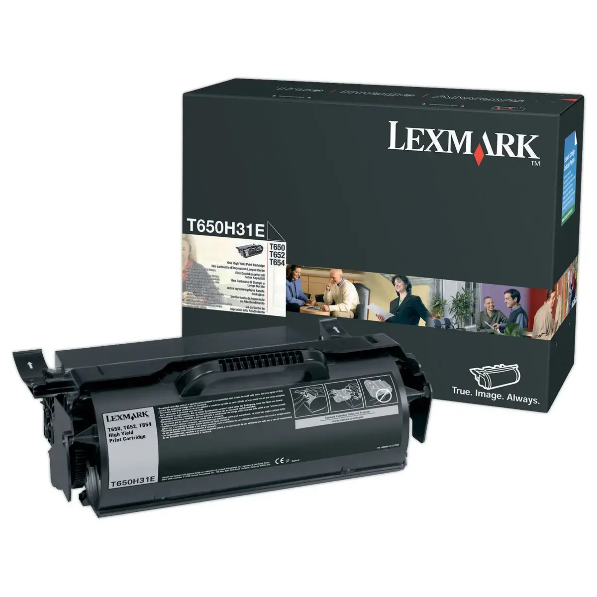 Zwart LEXMARK T650H31E toner