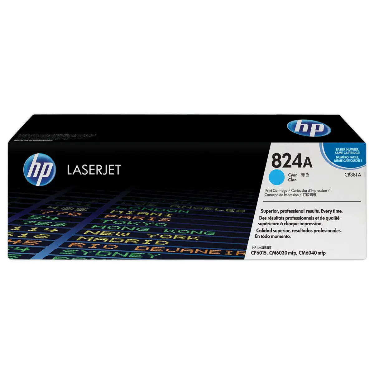 HP CB381A toner cyaan