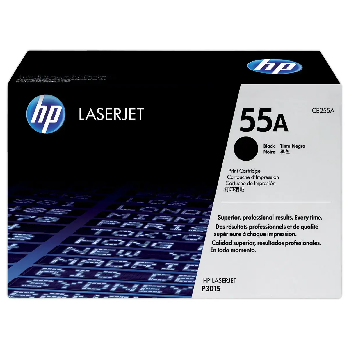 Lasercartridge HP 55A Zwart CE255A 