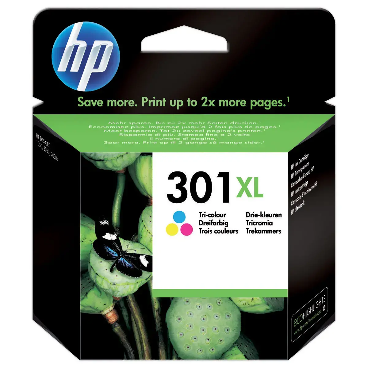 Inkjetcartridge HP301 , 3 Kleuren CH564EE