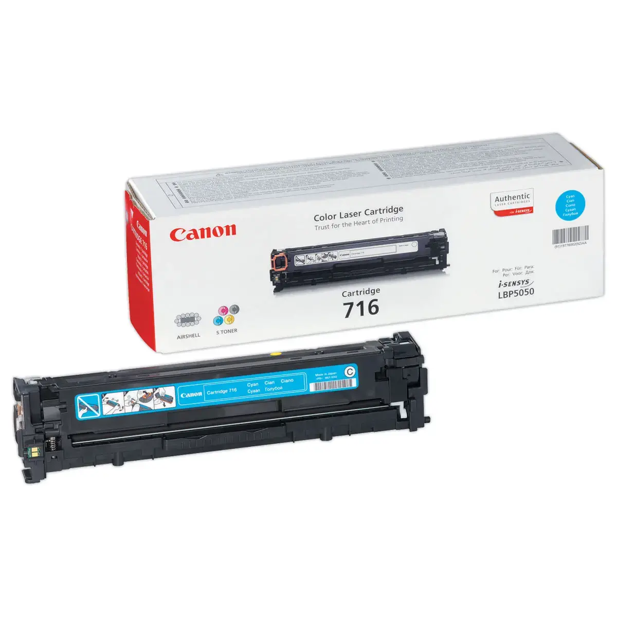 Toner CANON 716C cyaan