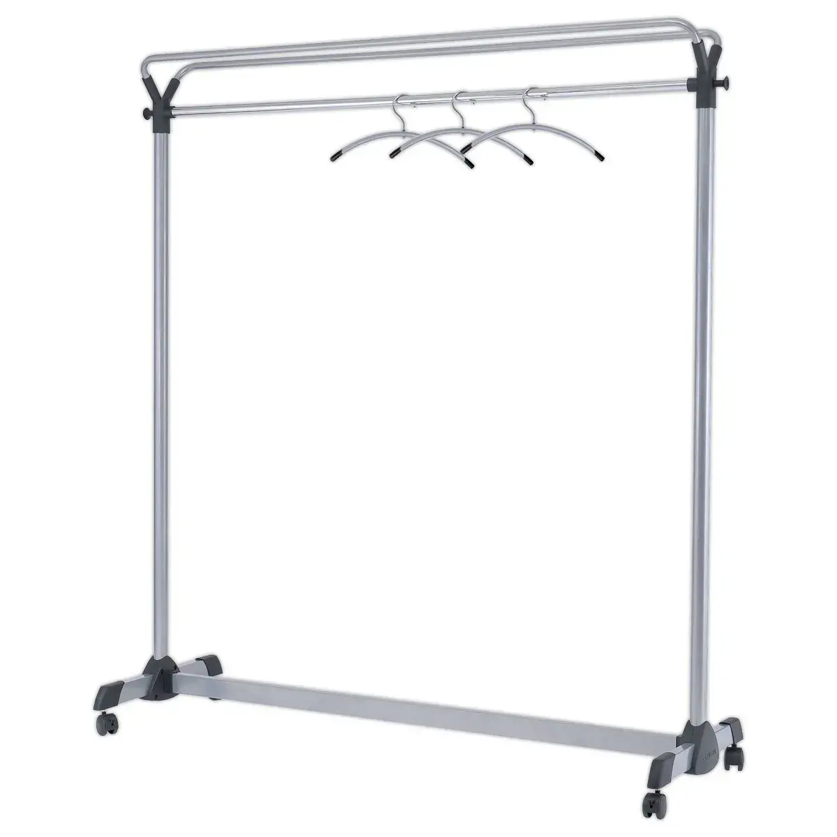 Kledingrek voor 50 kleerhangers 