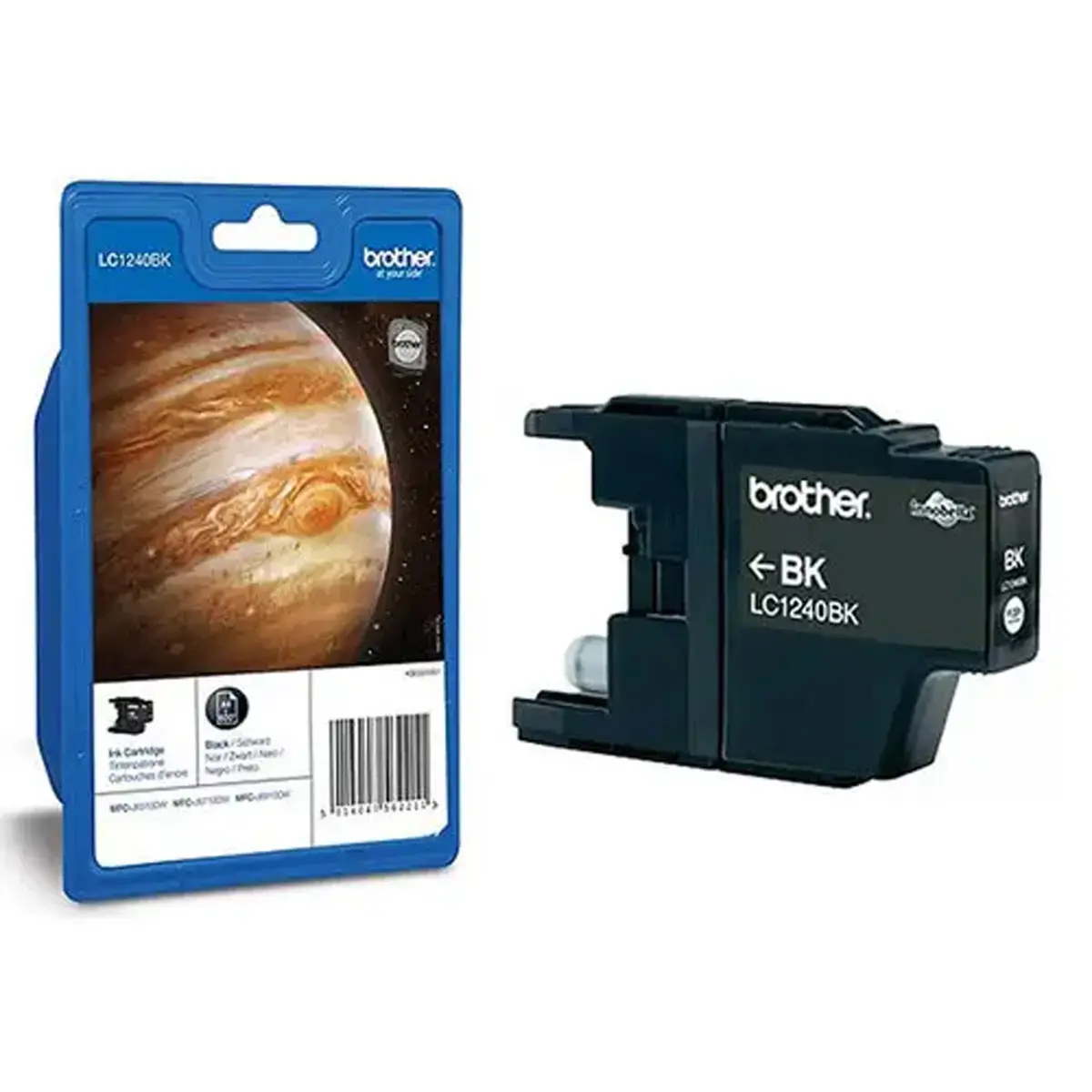 Inkjetcartridge BROTHER LC1240BK - Zwart