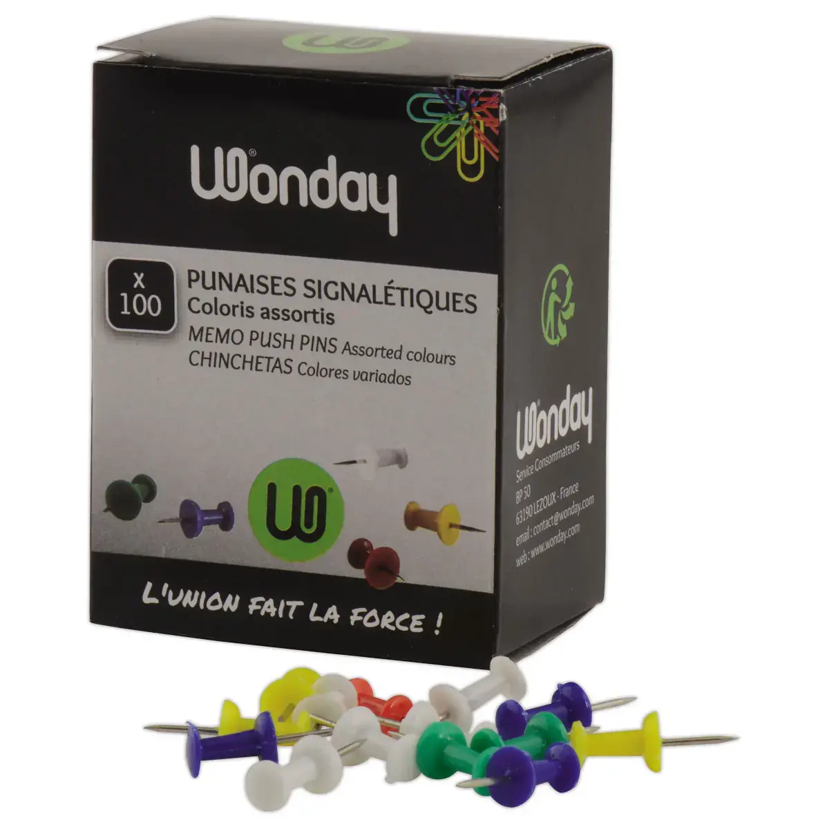 100 Voordelige push-pin punaises