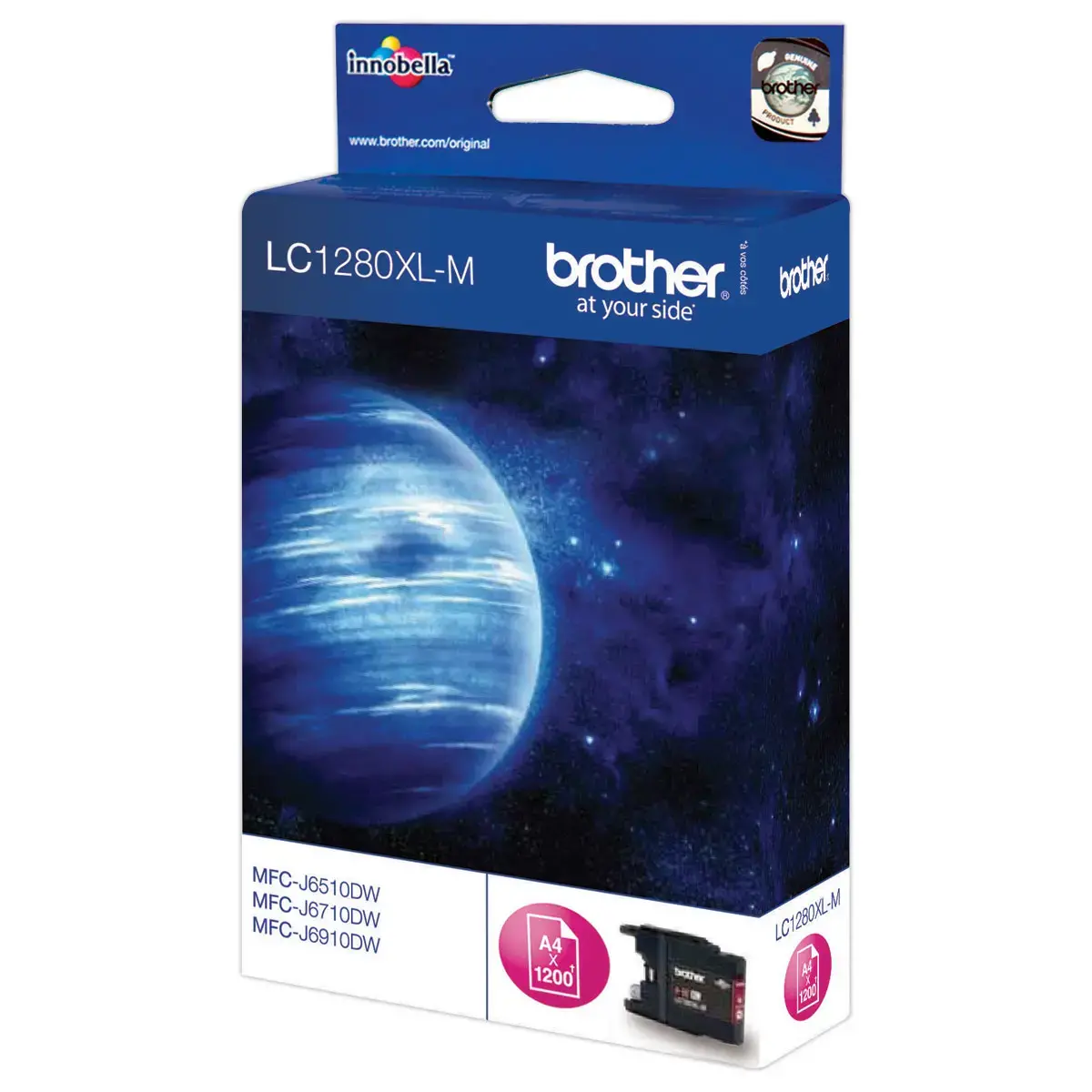 Cartouche BROTHER LC1280 magenta hoge capaciteit 