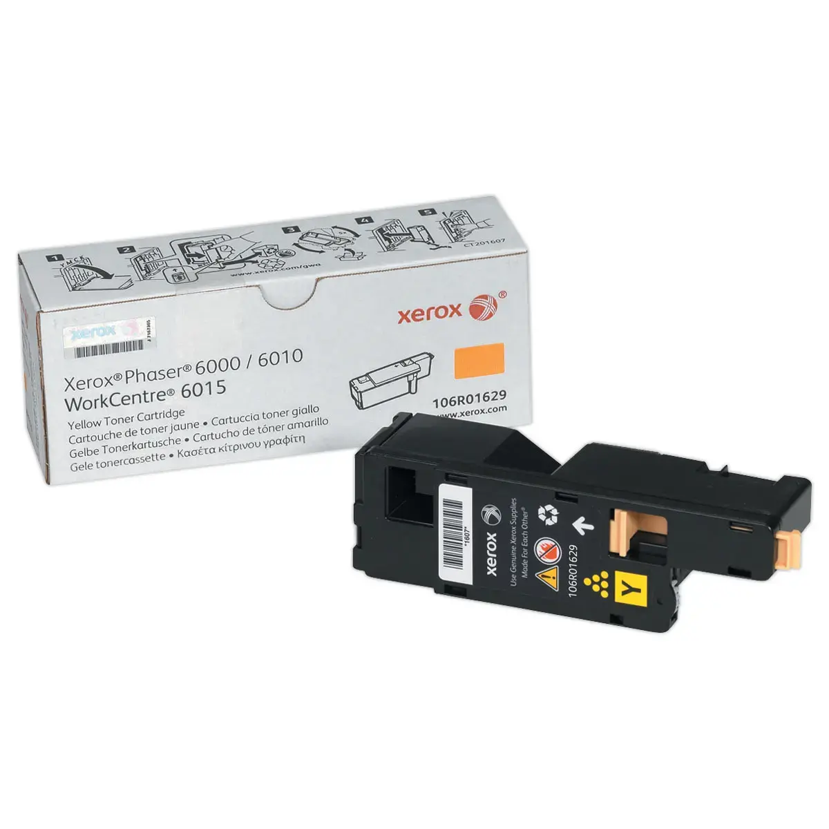 Toner XEROX Phaser 6000 6010 WC6015 Geel