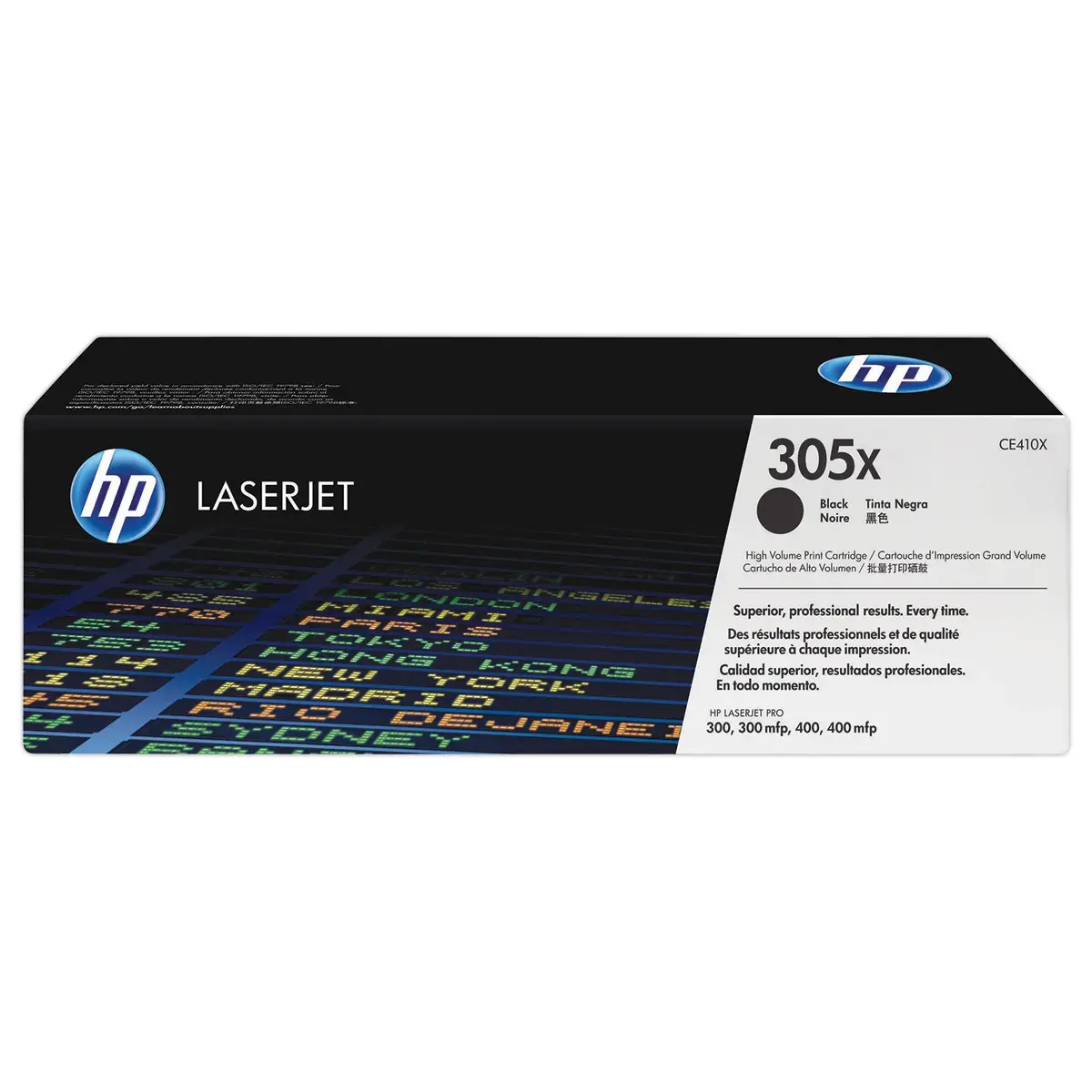 Lasercartridge HP305X Zwart HC CE410X 