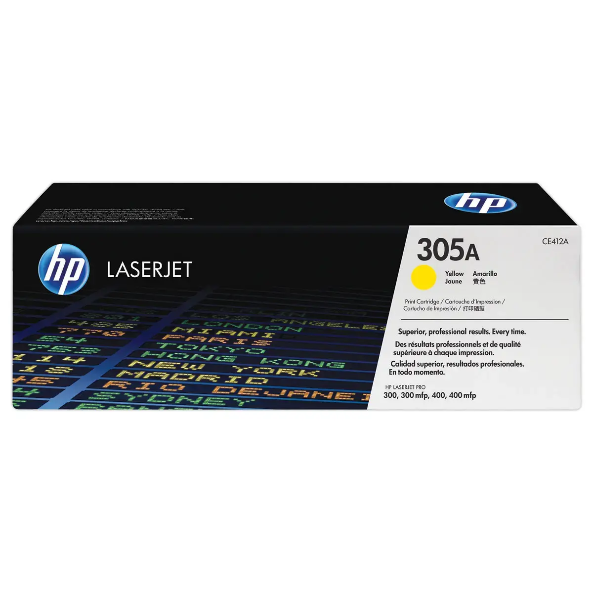 Lasercartridge HP 305A Geel CE412A