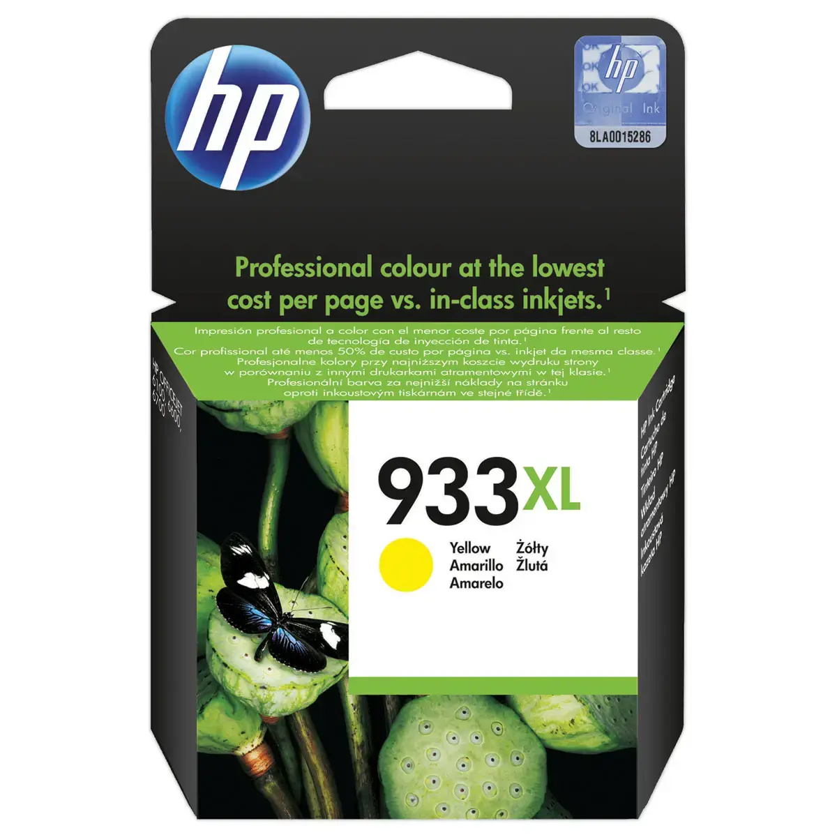 HP 933XL inktcartridge geel CN056AE 
