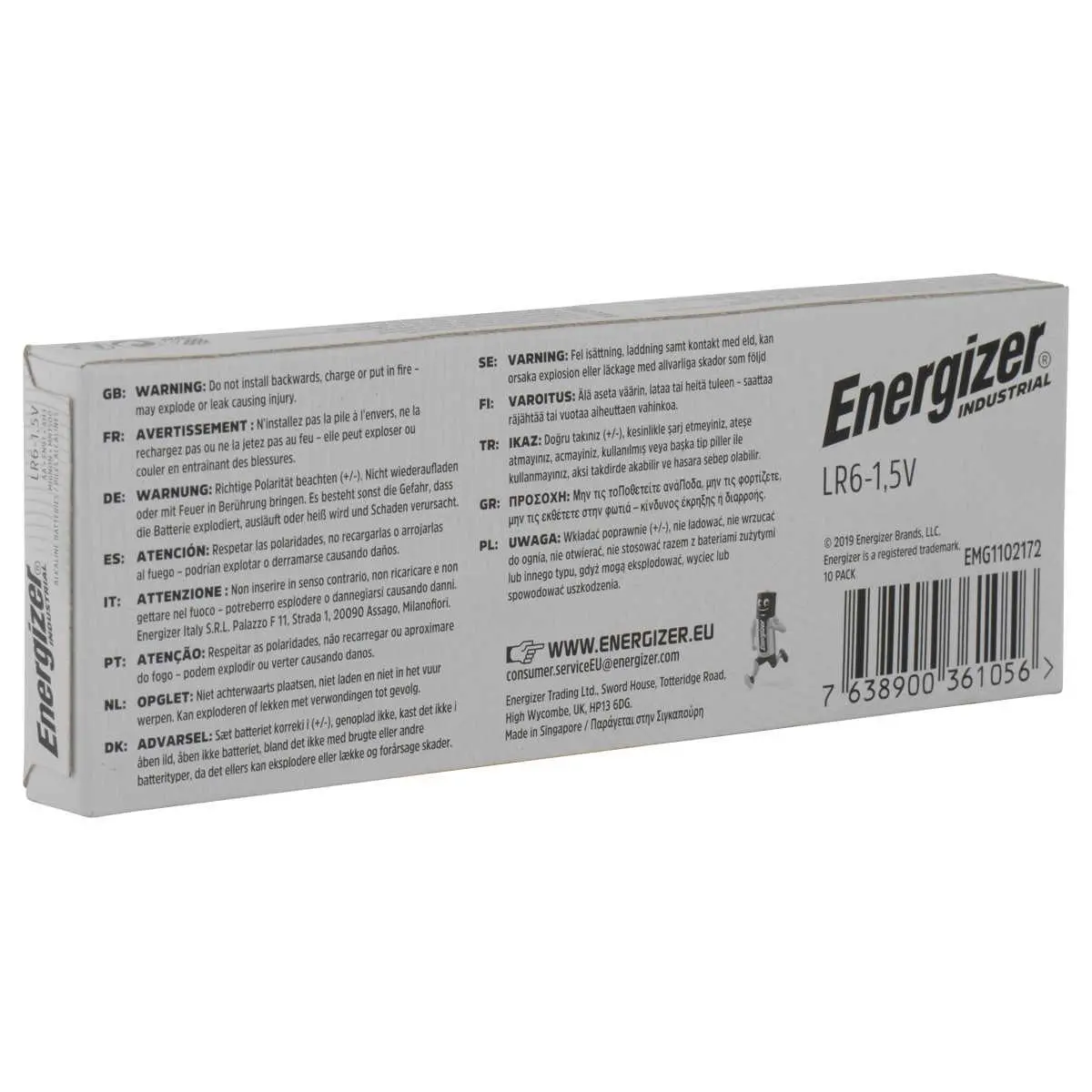 10 Alkalibatterijen LR06 (AA) ENERGIZER Standaard