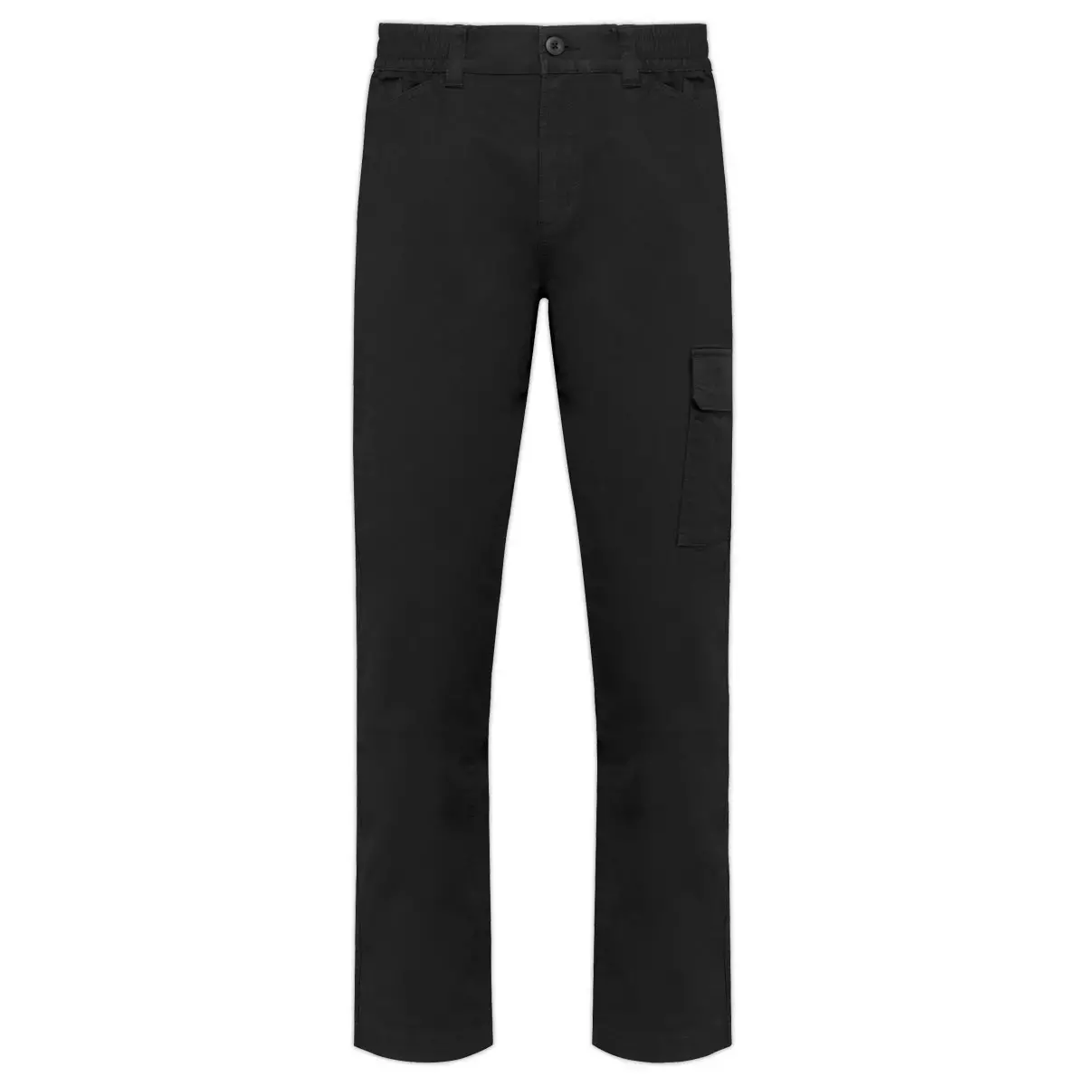 Katoenen broek - Stretch - Maat 60 - Zwart 