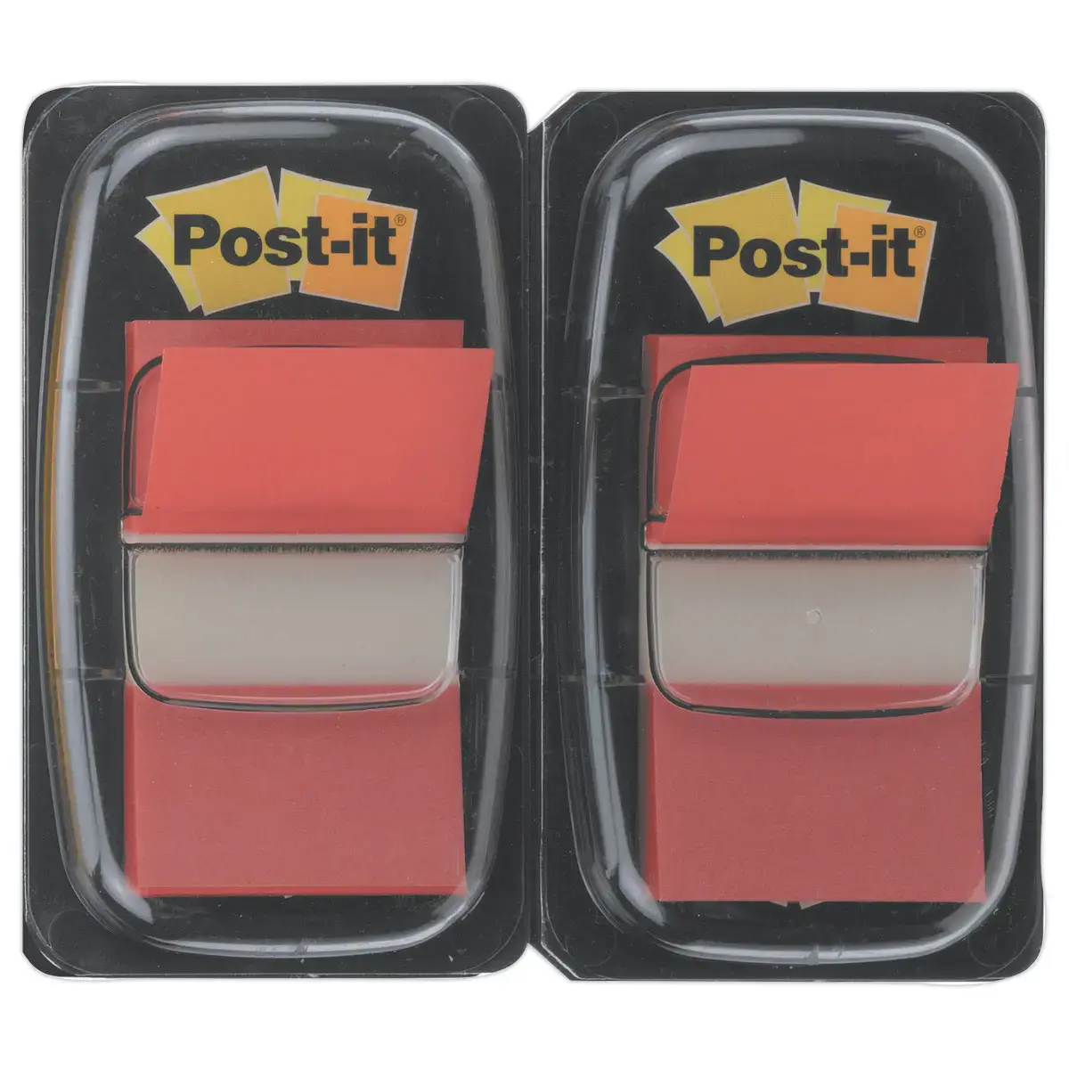 002 Dispensers van POST-IT zachte indextab-bladwijzers Rood 