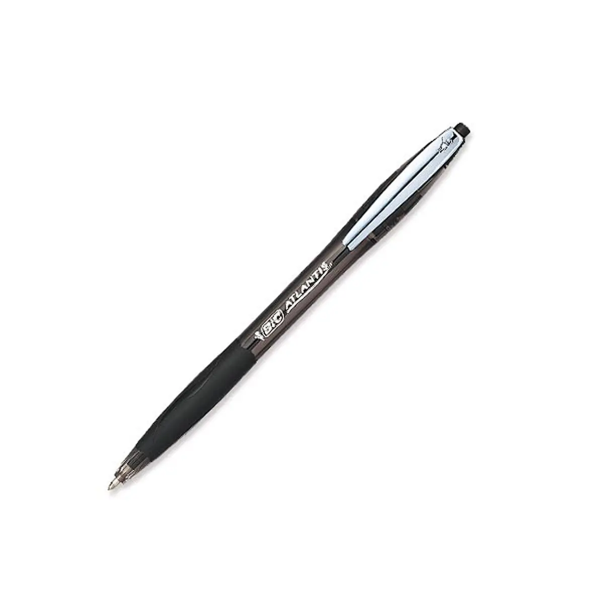 Navulbare balpen Atlantis Soft - Zwart - BIC
