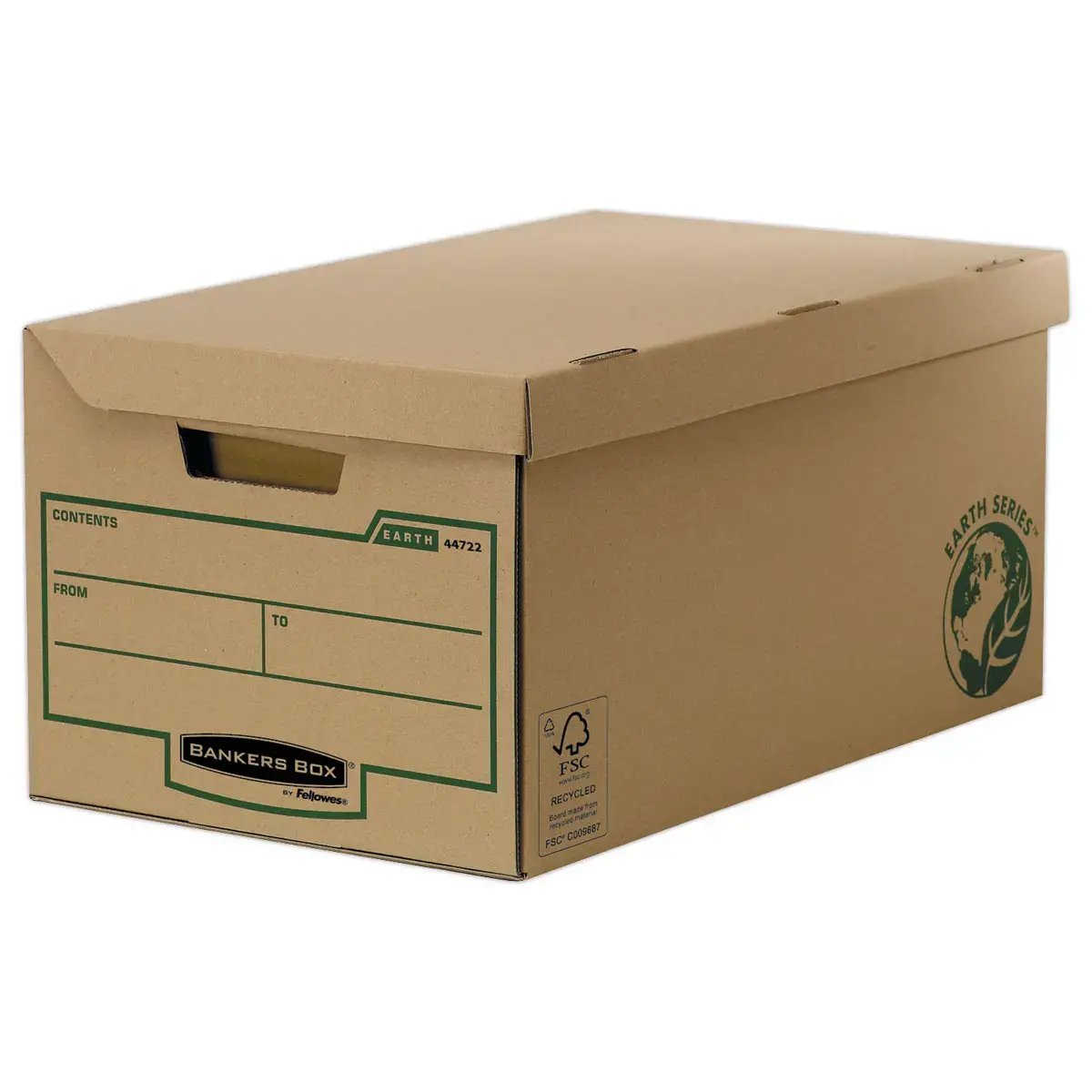 10 Opbergdozen voor archiefdozen Earth Series - Fellowes