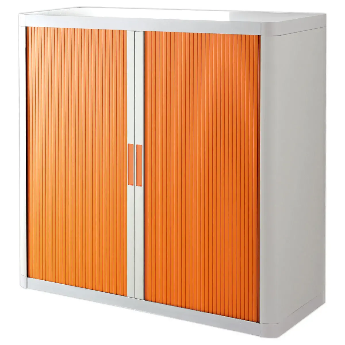Lage rolluikkast Easyoffice - Oranje en wit - PAPERFLOW
