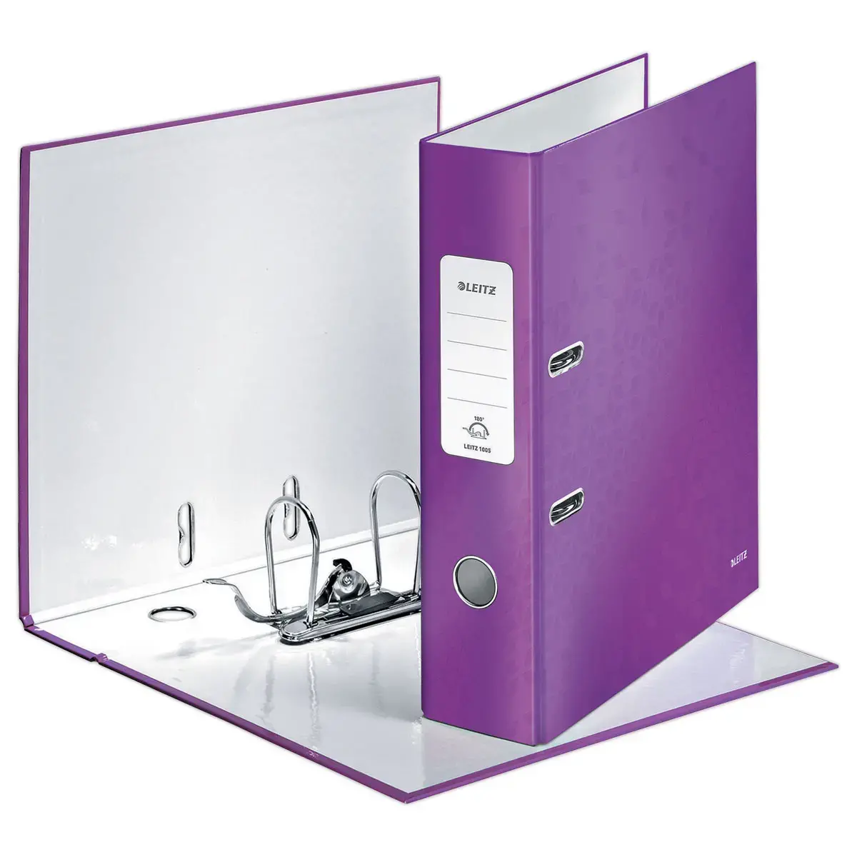 Ordner met hefboom WOW 180&deg; - Paars - LEITZ 