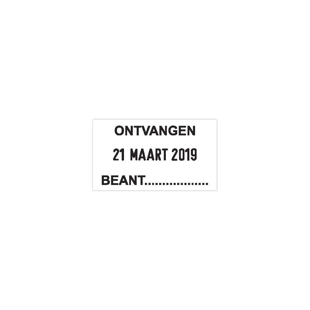 Datumstempel Pro Line TRODAT 5430 - 41x 24 mm - Versie NL 