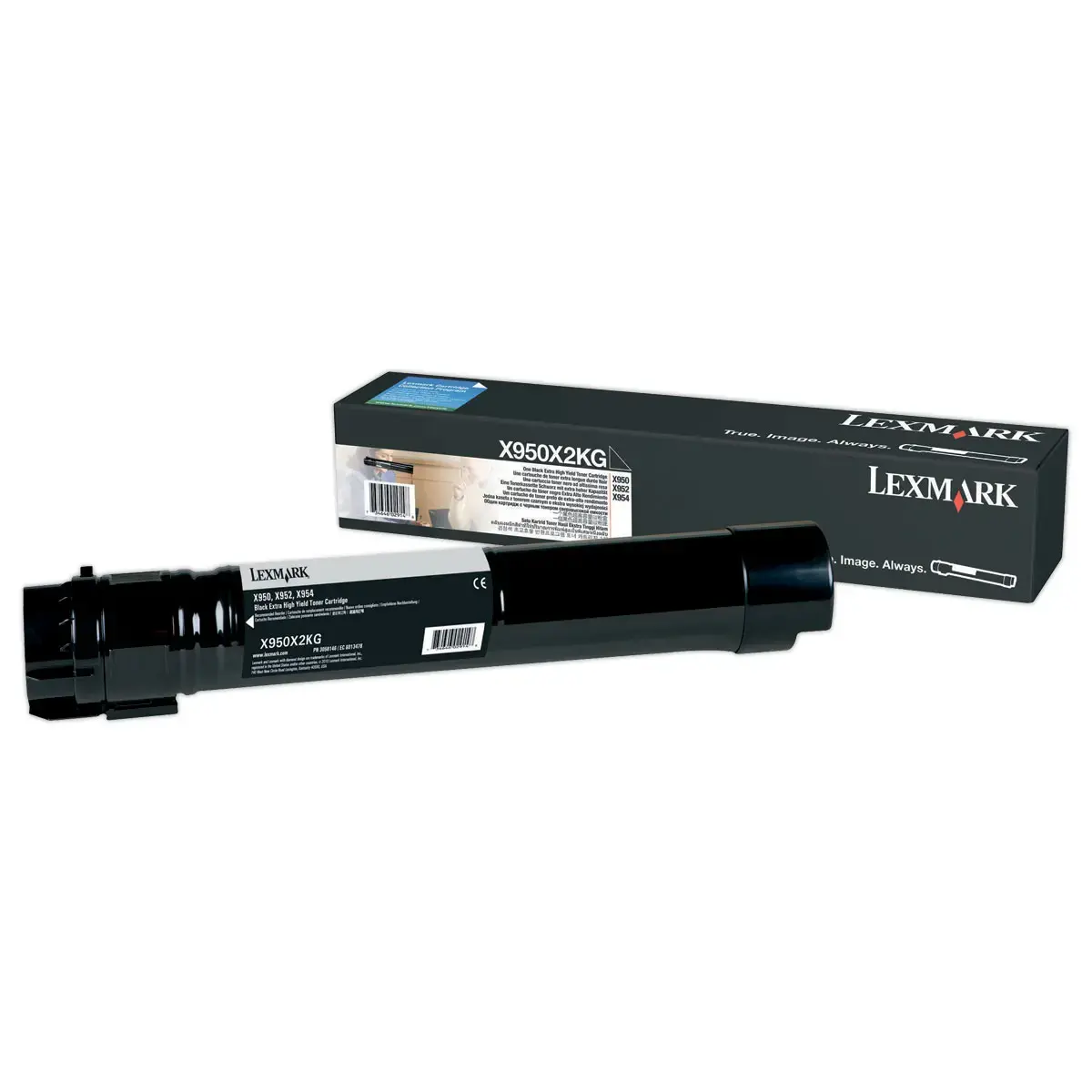 Toner LEXMARK zwart THC X950X2KG