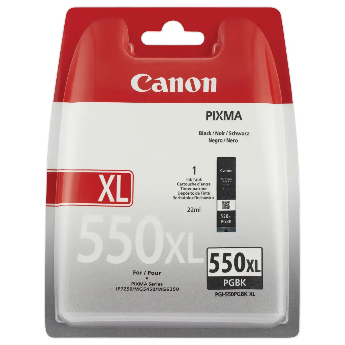 Inkjetcartridge CANON 6431B001 PGI-550XL Zwart