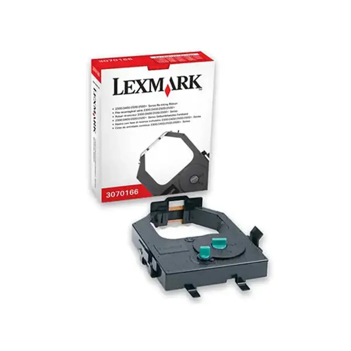 Zwarte inktcassette 3070166 - LEXMARK