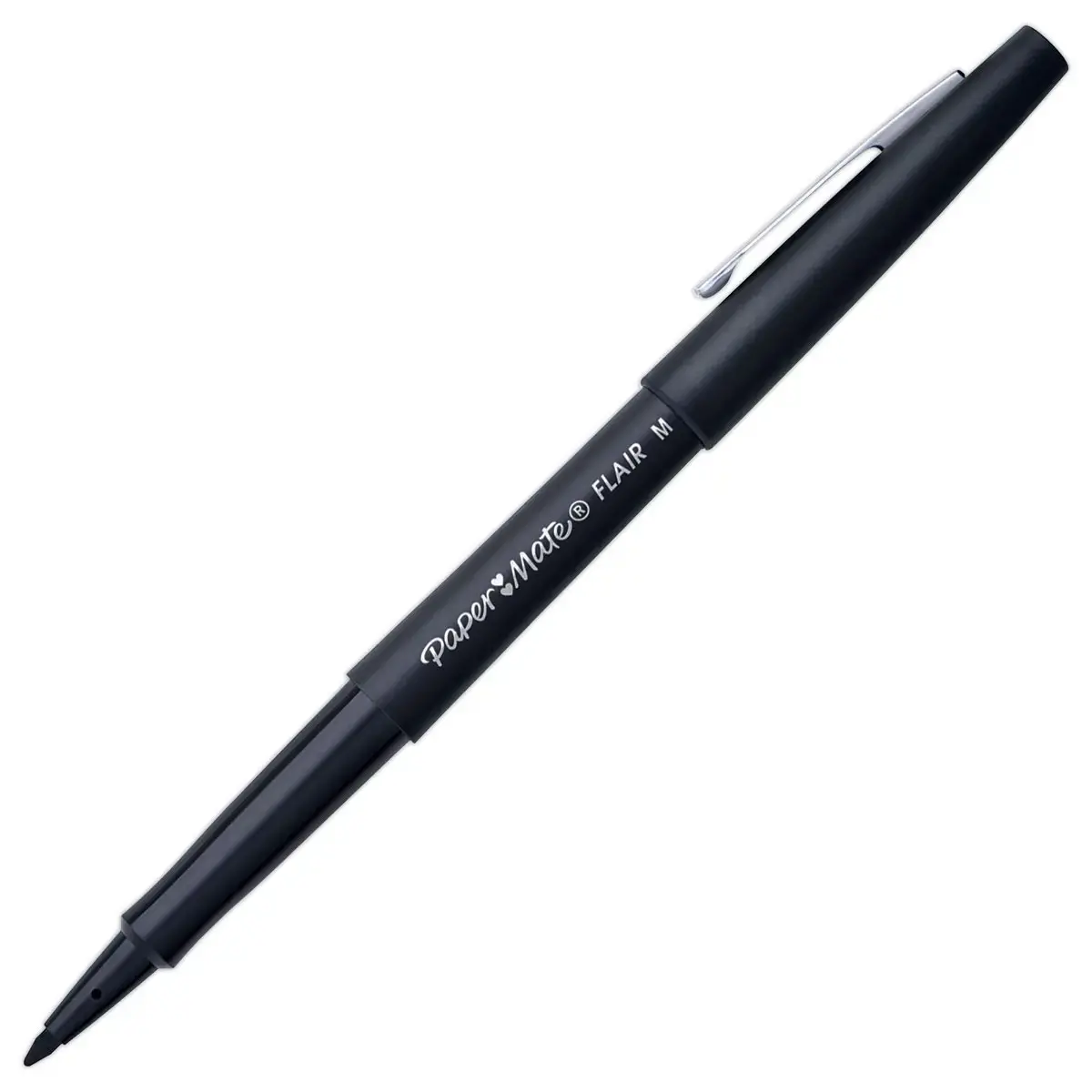 16 Viltstiften met nylon punt Flair medium schrift - PAPERMATE