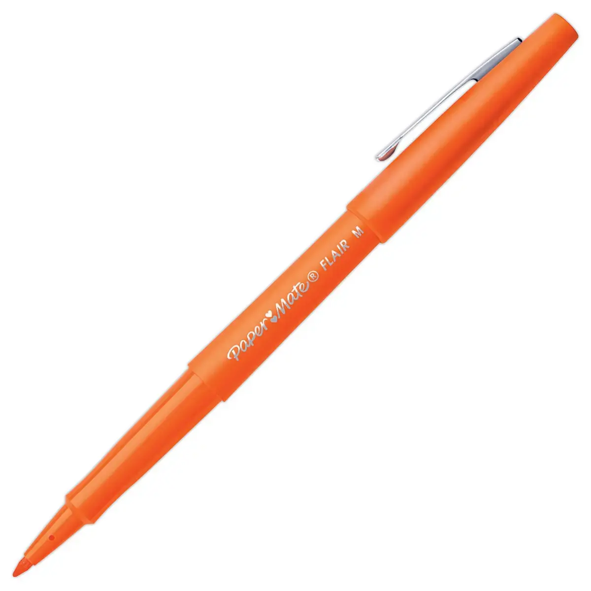 16 Viltstiften met nylon punt Flair medium schrift - PAPERMATE