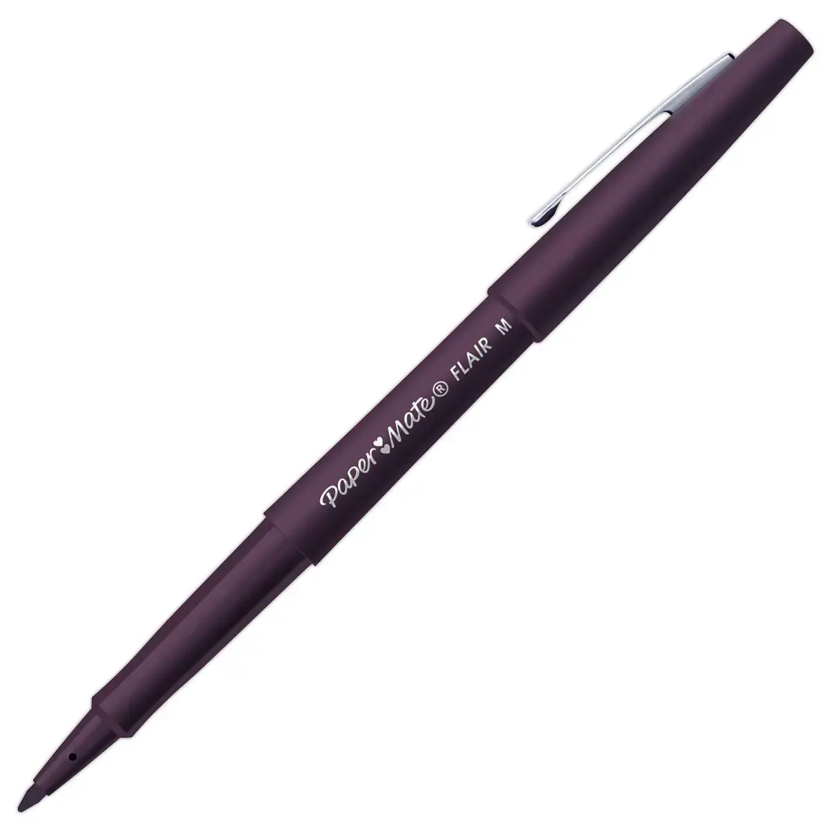 16 Viltstiften met nylon punt Flair medium schrift - PAPERMATE