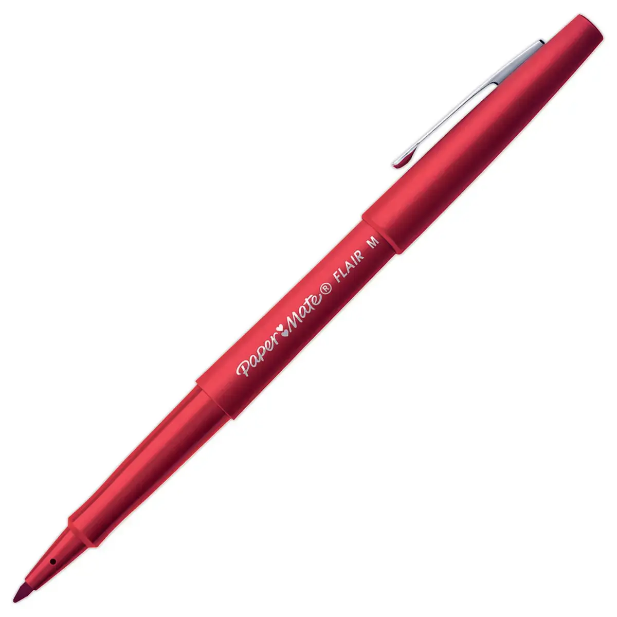 16 Viltstiften met nylon punt Flair medium schrift - PAPERMATE