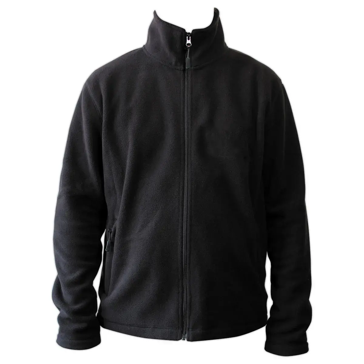 ZWARTE HEREN FLEECEVEST MAAT L