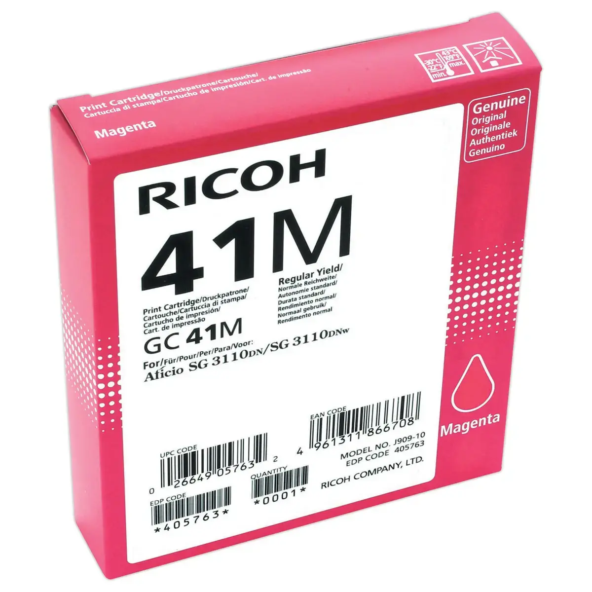 RICOH GC-41M magenta cartridge