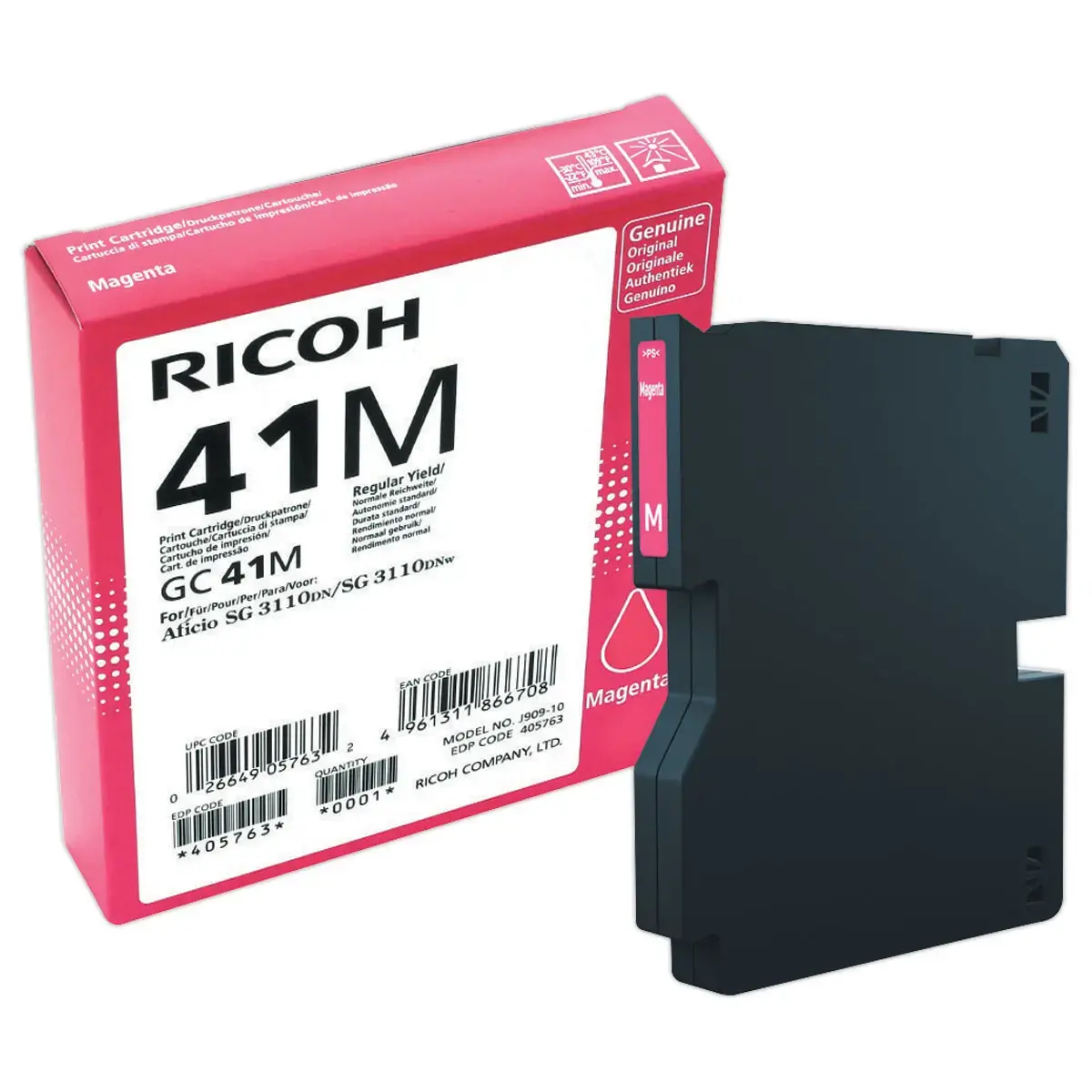 RICOH GC-41M magenta cartridge