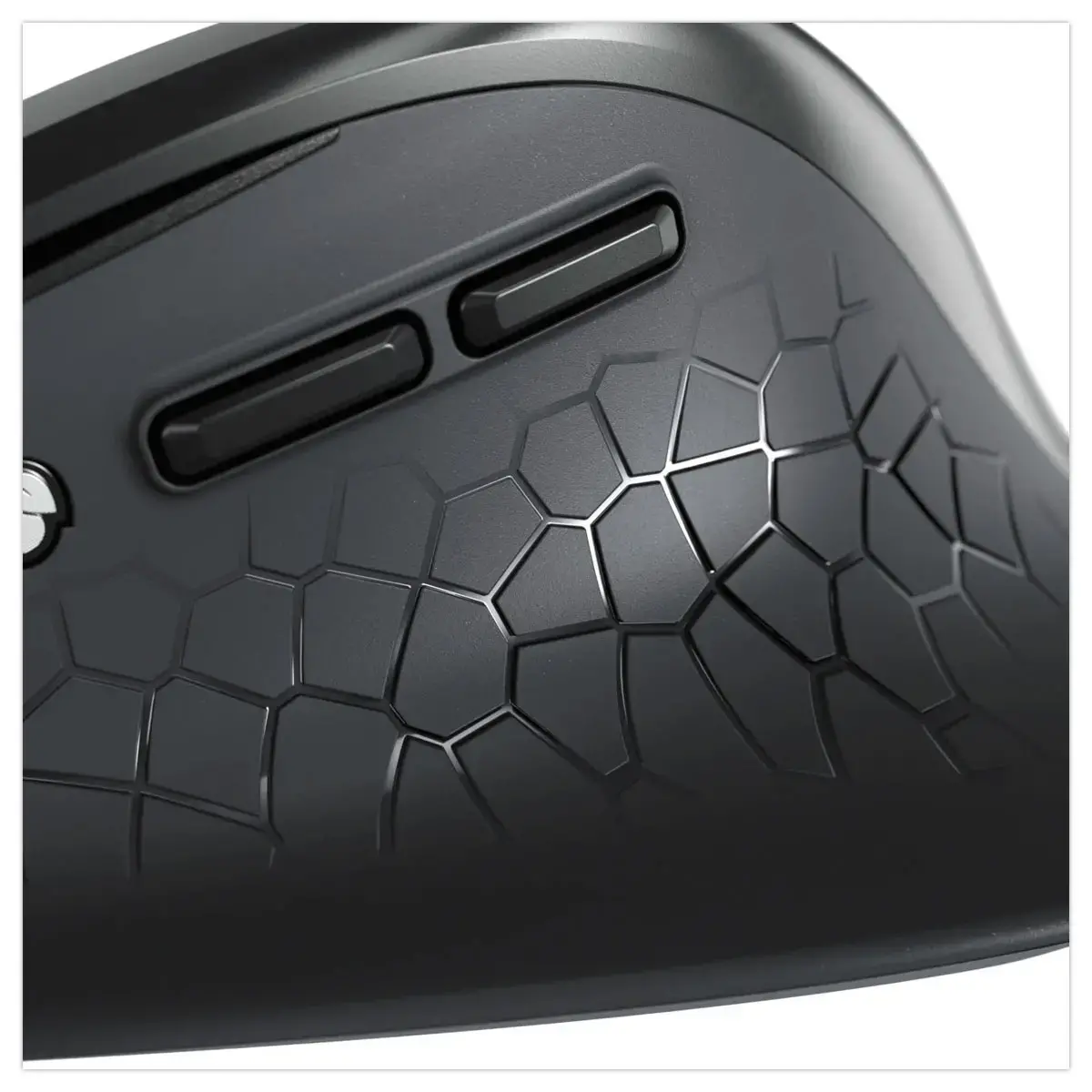 Ergonomische Stream Mouse Comfort muis - Draadloos - Zwart