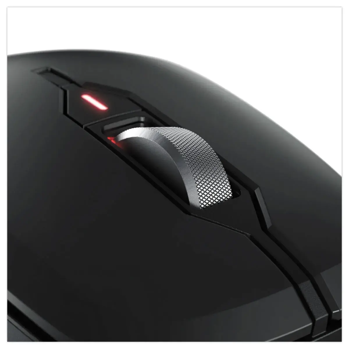 Ergonomische Stream Mouse Comfort muis - Draadloos - Zwart
