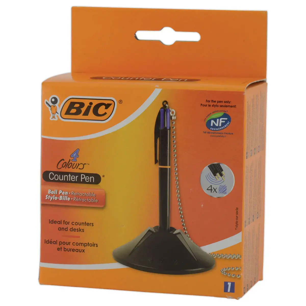 Balpen BIC op sokkel - normaal schrift