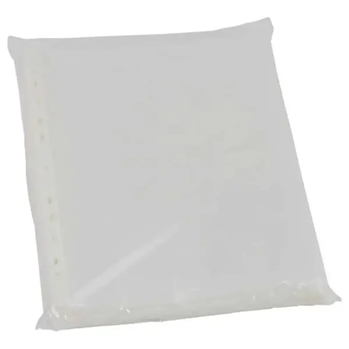 100 Geperforeerde hoezen - A4 - 7,5/100e - Gekorreld polypropyleen
